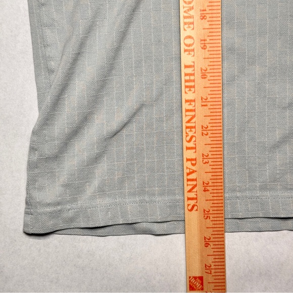 Amen Corner Masters Golf Polo Gray Men's Medium 60s Two-Ply Double Mercerized - Picture 6 of 7